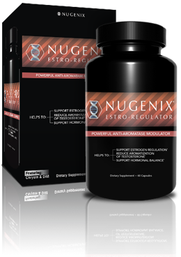 Bottle of Nugenix<sup>®</sup> Estro-Regulator