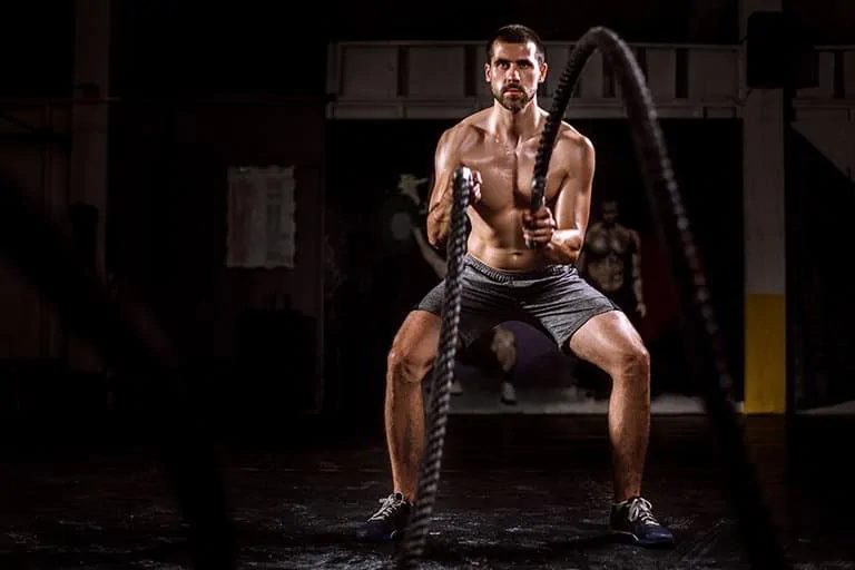 gym ropes