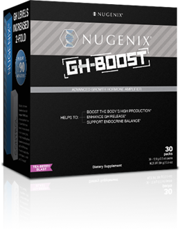 Bottle of Nugenix<sup>®</sup> GH Boost