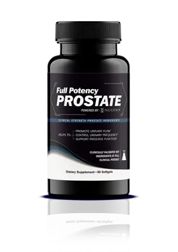 bottle of full potentcy prostate