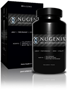Bottle of Nugenix<sup>®</sup> Free Testosterone Booster